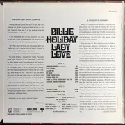 LP - Billie Holiday - Lady Love - Gatefold