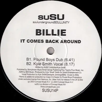 Billie - It Comes Back Around