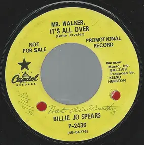 Billie Jo Spears - Mr. Walker It's All Over / Tips And Tables