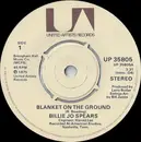 7inch Vinyl Single - Billie Jo Spears - Blanket On The Ground - Knockout centre
