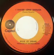 Billie Jo Spears - I Stayed Long Enough / Come On Home