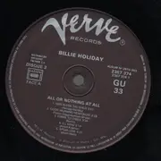 Double LP - Billie Holiday - All Or Nothing At All
