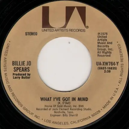 Billie Jo Spears - What I've Got in Mind