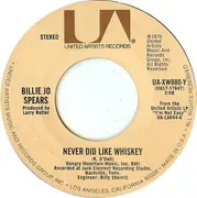 7'' - Billie Jo Spears - Never Did Like Whiskey / No Other Man