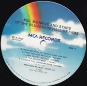 LP - Bill Monroe - Bill Monroe And Stars Of The Bluegrass Hall Of Fame