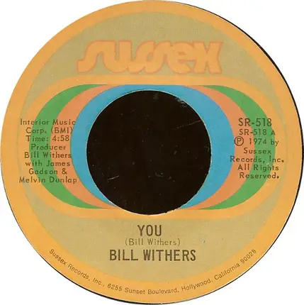 Bill Withers - You / Stories