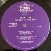 LP - Billy Taylor Trio - Easy Like