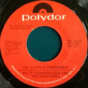 Billy Thunderkloud And The Chieftones - Try A Little Tenderness