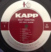 LP - Billy Usselton Sextet - His First Album - Mono
