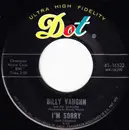 7inch Vinyl Single - Billy Vaughn And His Orchestra - I'm Sorry / Rag Mop