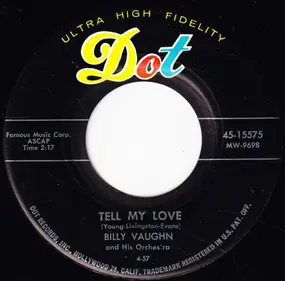 Billy Vaughn - Tell My Love