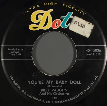 Billy Vaughn And His Orchestra - Cimarron (Roll On)