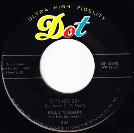 Billy Vaughn And His Orchestra - After Hours