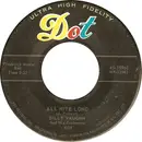 7inch Vinyl Single - Billy Vaughn And His Orchestra - All Nite Long / Blues Stay Away From Me