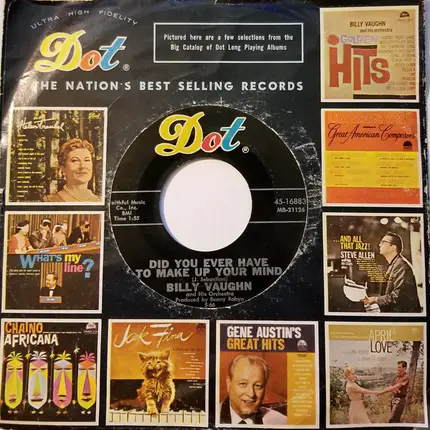Billy Vaughn And His Orchestra - It's Over