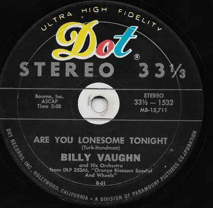 Billy Vaughn And His Orchestra - Orange blossom special