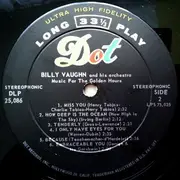 LP - Billy Vaughn And His Orchestra - Music For The Golden Hours