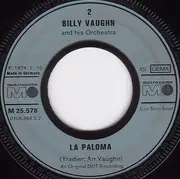 7inch Vinyl Single - Billy Vaughn And His Orchestra - Sail Along Silv'ry Moon / La Paloma