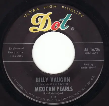 Billy Vaughn And His Orchestra - Woodpecker
