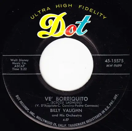 Billy Vaughn And His Orchestra - Tell My Love
