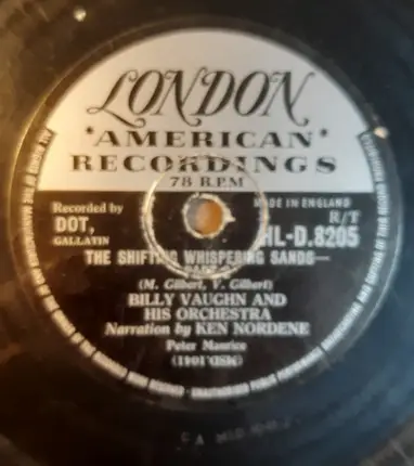 Billy Vaughn And His Orchestra - The Shifting Whispering Sands