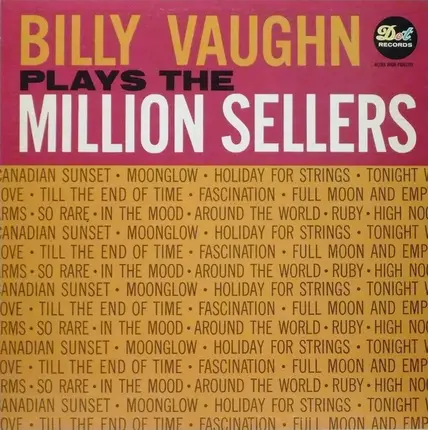 Billy Vaughn - Billy Vaughn Plays The Million Sellers