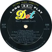 LP - Billy Vaughn - Billy Vaughn Plays - Mono