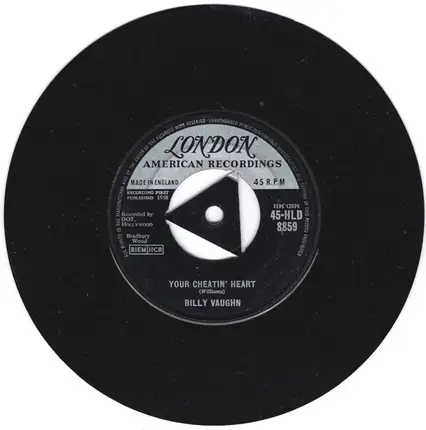 Billy Vaughn - Lights Out / Your Cheatin' Heart