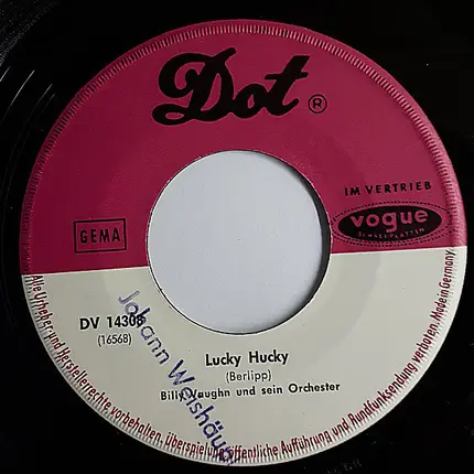 Billy Vaughn - Lucky Hucky