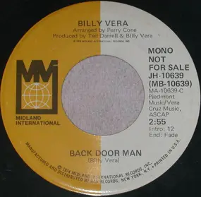 Billy Vera - Back Door Man