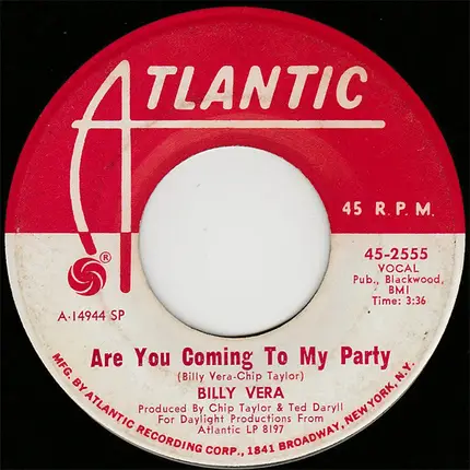 Billy Vera - I've Been Loving You Too Long