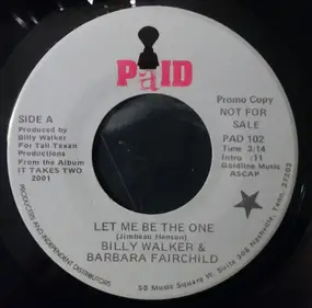 Billy Walker - Let Me Be The One