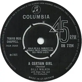 Billy Walker - A Certain Girl