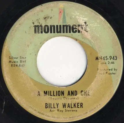 Billy Walker - A Million and One