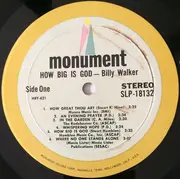 LP - Billy Walker - How Big Is God