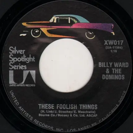 Billy Ward And His Dominoes - Stardust / These Foolish Things
