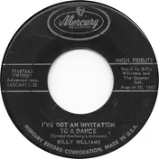Billy Williams - I've Got An Invitation To A Dance