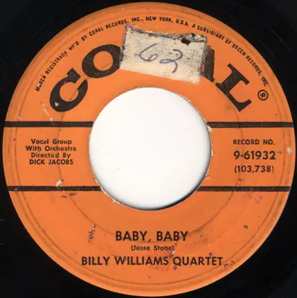 Billy Williams Quartet - Baby, Baby