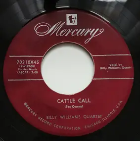 Billy Williams Quartet - Cattle Call / A Smile For Suzette