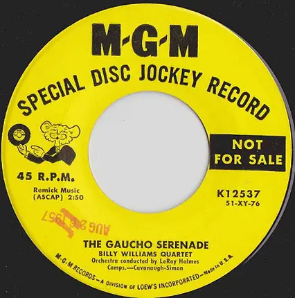 Billy Williams Quartet - The Gaucho Serenade
