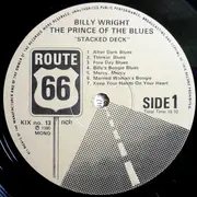 LP - Billy Wright - The Prince Of The Blues - Stacked Deck - Mono / gatefold