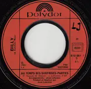 7inch Vinyl Single - Billy Accompagné Par Les Forbans - Au Temps Des Surprises-Parties / La Leçon De Danse