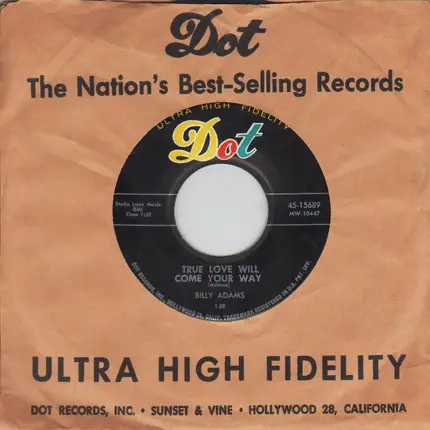 Billy Adams - You Heard Me Knocking
