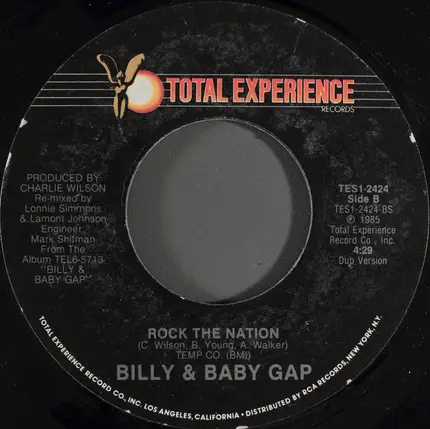 Billy And Baby Gap - Rock the Nation