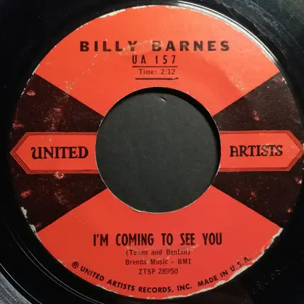 Billy Barnes - I'm Coming To See You