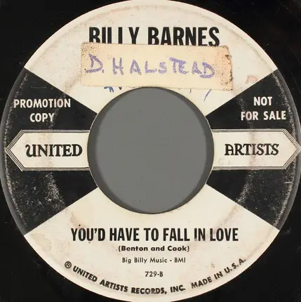 Billy Barnes - If You But Knew