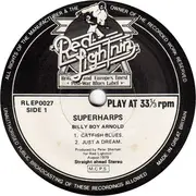 7inch Vinyl Single - Billy Boy Arnold / Little Walter - Superharps 1967 To 1977 - Original UK EP