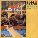 7inch Vinyl Single - Billy Bragg - She's Got A New Spell - white Vinyl