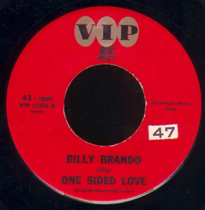 Billy Brando - Love Me Again / One Sided Love