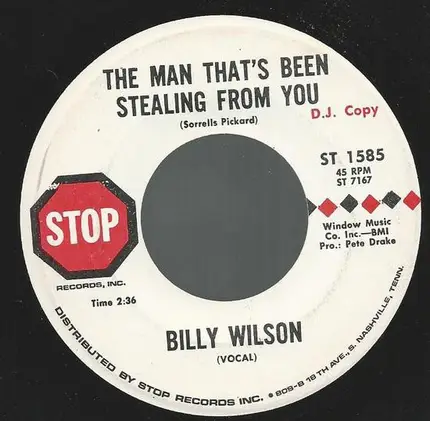 Billy Bun Wilson - Outcome Of My Income